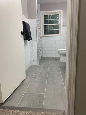 Tile flooring