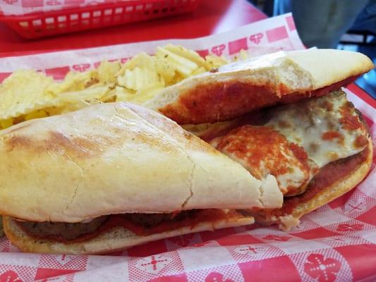 The BEST meatball sub EVER!