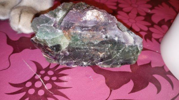 My favorite piece, the fluorite