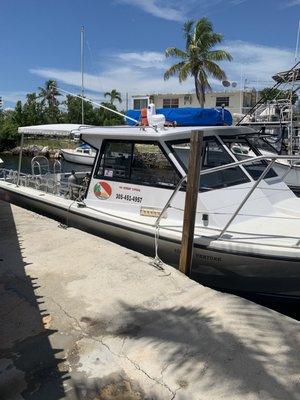 Boat docked