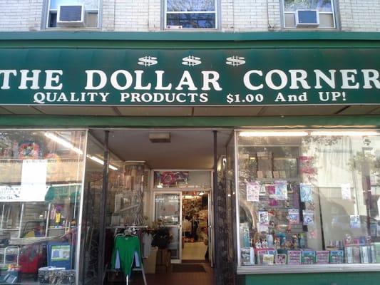 The dollar corner is off black Wall Street between Sussex Street and Warren Street . It is next to Berkeley College.