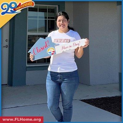 Congratulations on your new affordable home Olga!