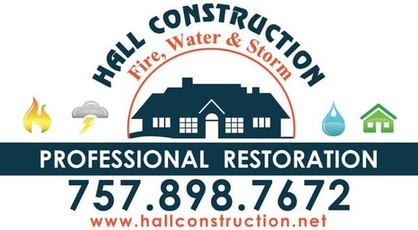 Hall Construction logo