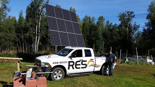 Eddie of Renewable Energy Solar and Wind Alaska