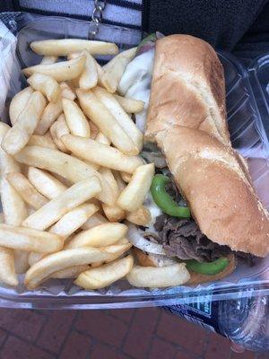 Philly cheesesteak