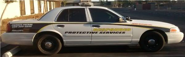 Our state of the art, late model patrol vehicle.