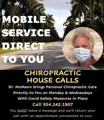 We bring chiropractic care directly to you!