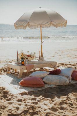 Beach picnic