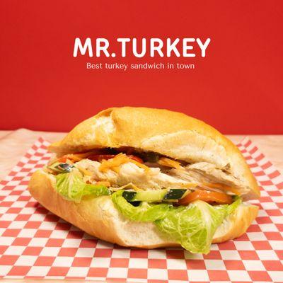 Savor the irresistible taste of our turkey sandwich!  Juicy turkey, fresh veggies, and our secret sauce.