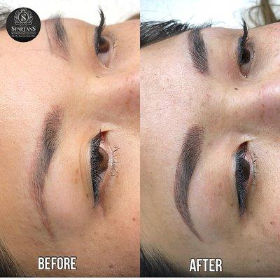 Microblading done by Anna