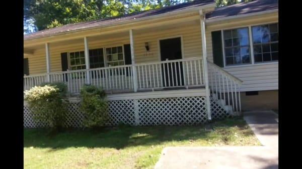 Of a great renovation in Durham!  This will be turn key with granite, new floors and stainless appliances!