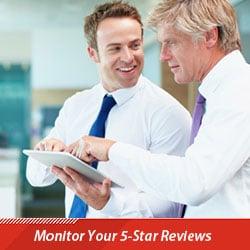 Monitor Your 5-Star Reviews Daily, Weekly or Monthly