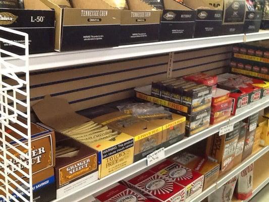 Most kind of tobacco products come and see