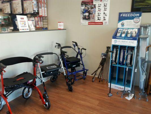 We have large selection of walkers