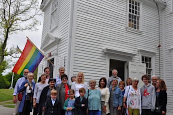 The Unitarian Universalist Association has certified us as a "Welcoming Congregation," welcoming to LGBTQ+ folks.