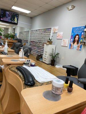 Nail area