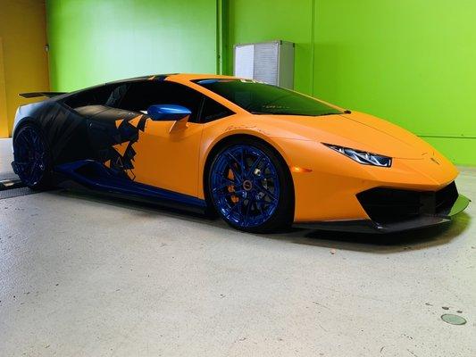 Lamboghini Huracan at VF Engineering