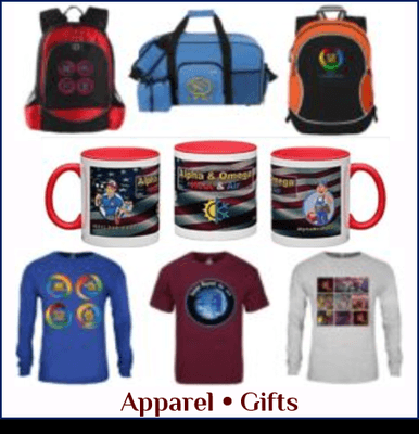 Tee Shirt, Mugs, Calendars, Business Cards, Backpacks