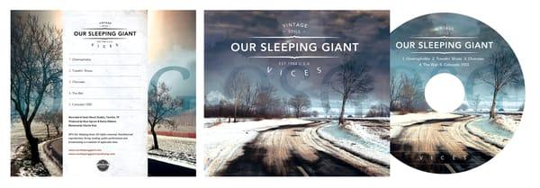 Album Design and Layout for Our Sleeping Giant