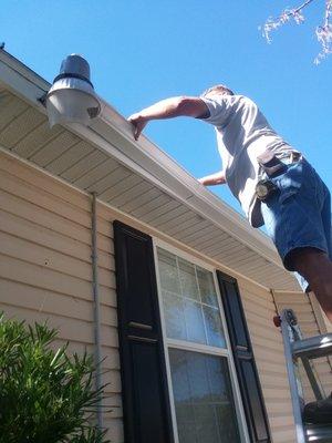 K Style Gutter Installation