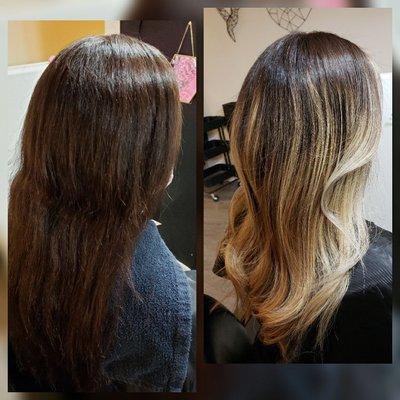 Ombre highlights by melanie : )