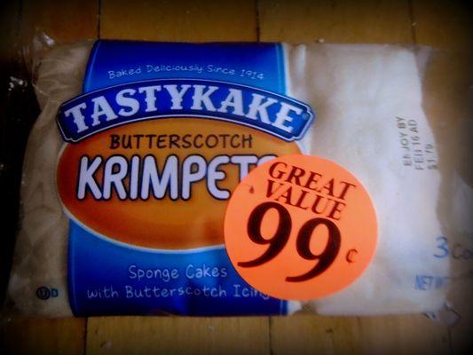 Like Manner wafers are to Vienna, TastyKake krimpets are to Philly