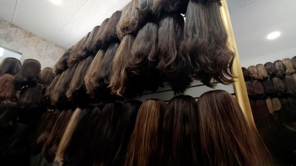 Large selection of synthetic & human hair wigs