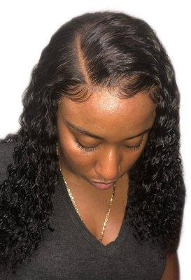 Lace Frontal Wig Install (lace wig provided by Divine Tresses Hair Salon)