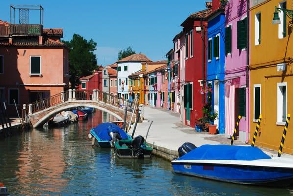 Burano, Italy and Mediterranean