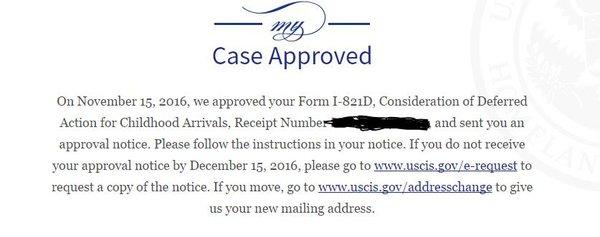 Deferred Action for Childhood Arrivals (DACA) approval! Roxana Amini is hands-down the best immigration attorney in Orange County, CA