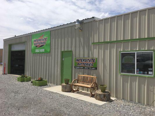 The warehouse has lots of batteries for all kinds of vehicles.