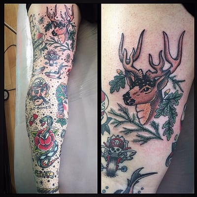 Traditional Leg Sleeve by Jessica Gahring