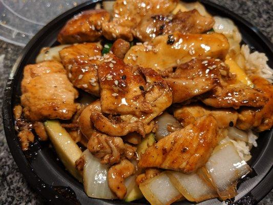 Hibachi chicken