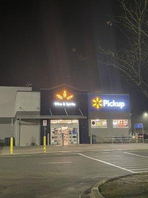 Walmart sign