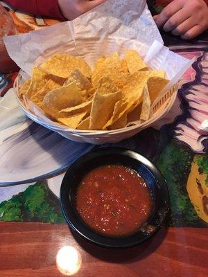 Complimentary Chips & Salsa.