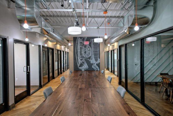 Open coworking, meeting rooms, and offices at COhatch Upper Arlington.