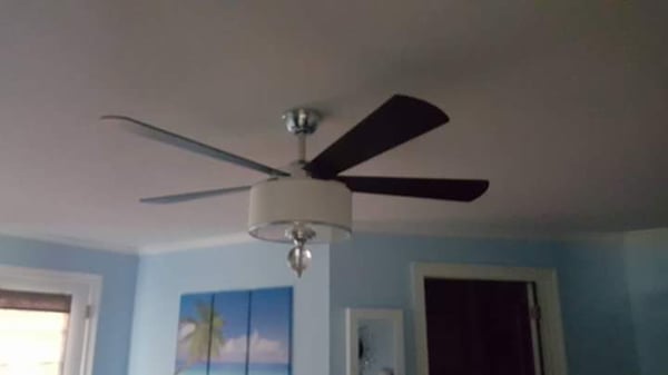 Ceiling fan install