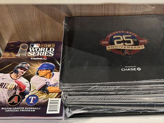 World Series Program and 25th Anniversary Book