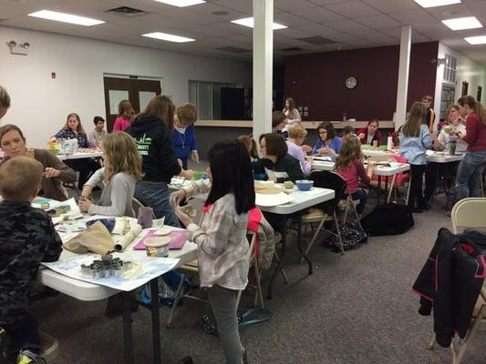 Winter Ceramics class ages 4+