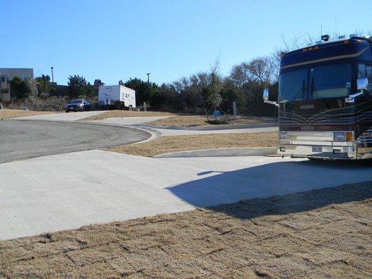 Concrete RV Site