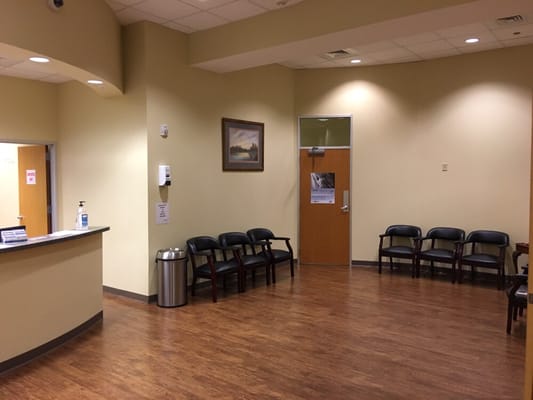 Waiting area 1st class urgent care Allen