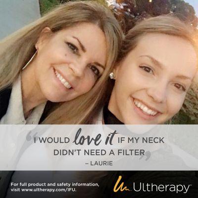 Ultherapy is AVAILABLE at Feeling Beautiful! Call to schedule your consultation!