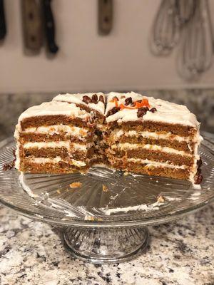 Carrot Cake with Cream Cheese Buttercream