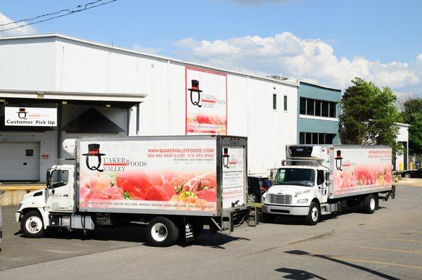 Our fleet of 40 vehicles personally delivers product throughout the Mid-Atlantic and beyond!