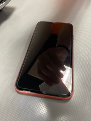 iPhone XR repaired screen.