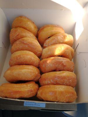 Dozen glazed for $12