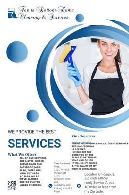 Top to Bottom Home Cleaning & Services