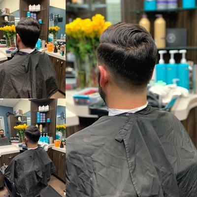 Men's haircut