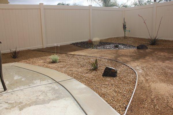 Drought tolerant landscape installed May 2017. Call for all kinds of landscape installation.