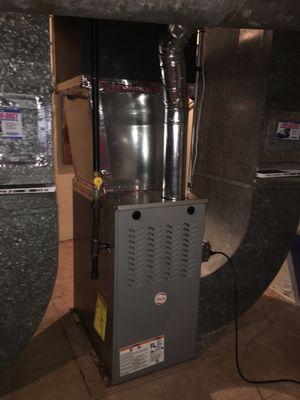 Hot air furnace